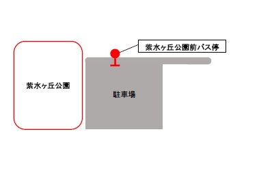 さくらめぐり紫水ヶ丘公園地図