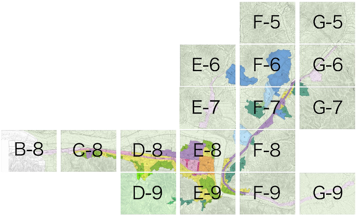 都市計画図