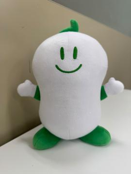 画像：まゆピーお出かけぬいぐるみ