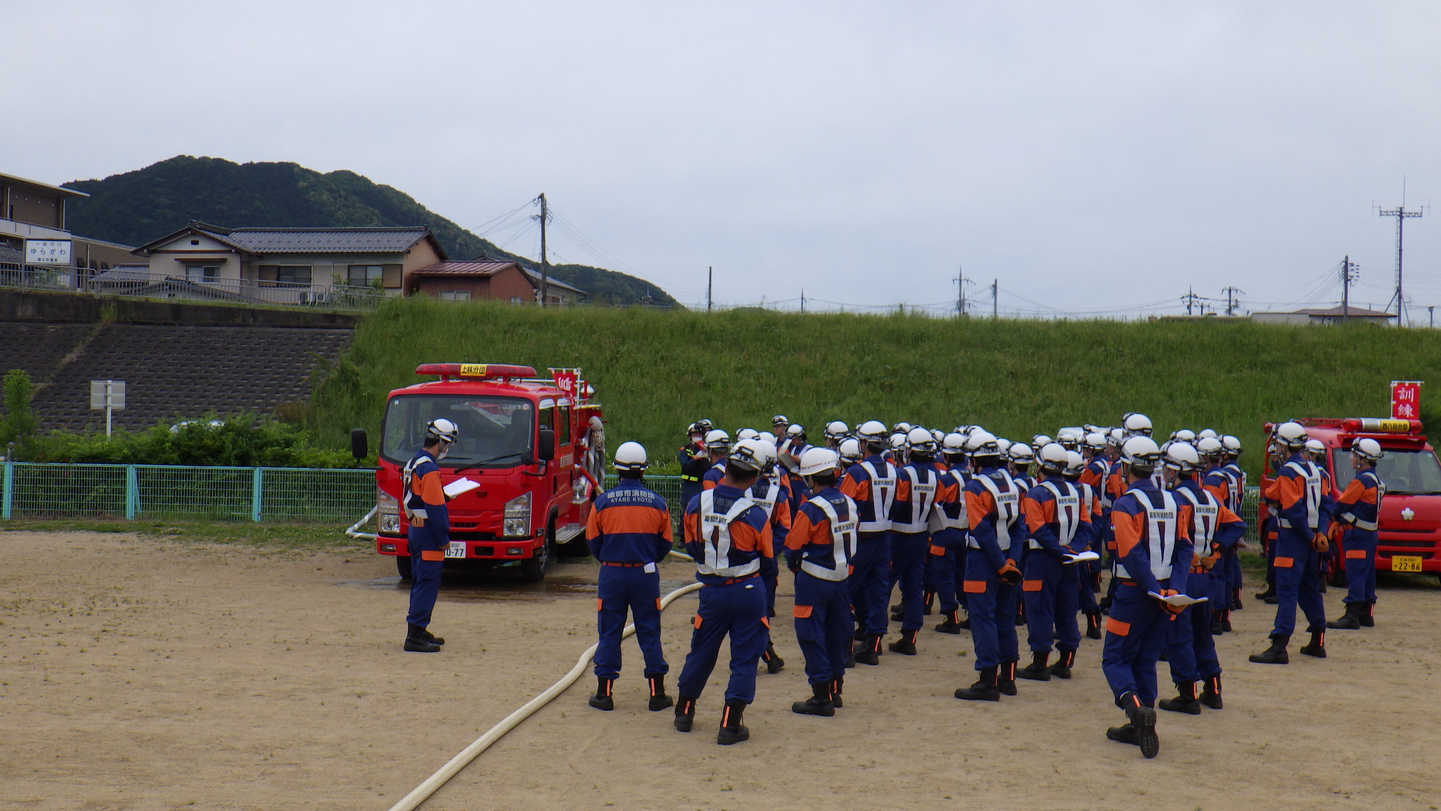 機関員研修の様子