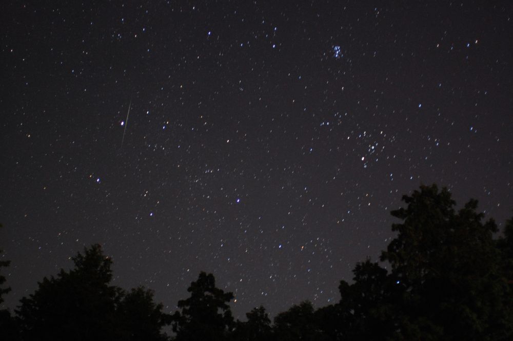ふたご座流星群の写真